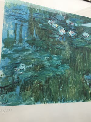Claude Monet - Lithografie/Silkscreen Limited edition kopen? Bied vanaf 200!