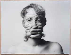 Paul Blanca - Susan Bondage, lambdaprint op dibond (professioneel gelijst, groot) kopen? Bied vanaf 395!