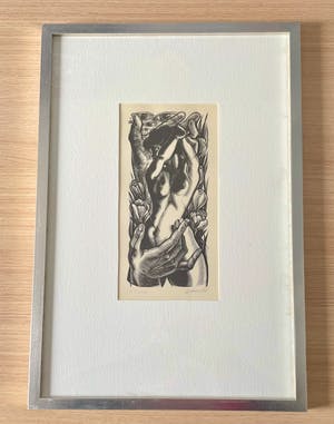 Gerard Gaudaen - Nimf naakt gesigneerd kopen? Bied vanaf 65!