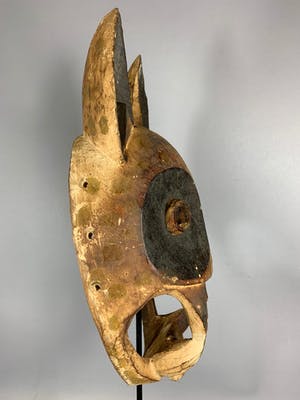 Igbo - Rare & Old African IGBO Mask - Nigeria. kopen? Bied vanaf 45!