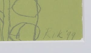 Rik van Iersel - Litho, Zonder titel - Ingelijst kopen? Bied vanaf 40!