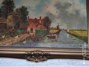 Niet of onleesbaar gesigneerd - Landschap, Stilleven kopen? Bied vanaf 1!