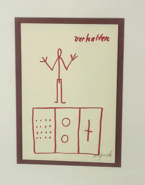 A.R. Penck - - Verhalten - gesigneerde lithografie + kunstenaarsboek A.R.Penck kopen? Bied vanaf 169!