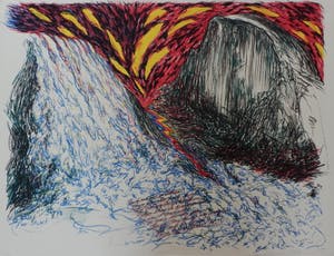 Leslie Browne - Kleurenzeefdruk GREAT BALLS OF FIRE Handgesigneerd. kopen? Bied vanaf 1!