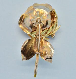 1950s Vintage Flower Brooch kopen? Bied vanaf 150!