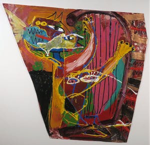 Albert Niemeyer - Acryl op papier, Musical - Ingelijst (Groot) kopen? Bied vanaf 400!