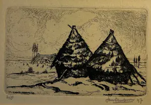 Jan Sleeboom - 9 Etsen kopen? Bied vanaf 50!