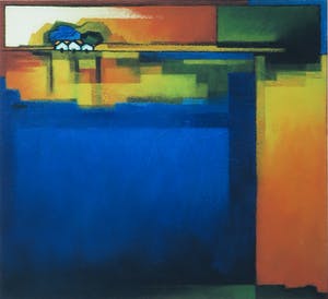 Maria Megens - Zeefdruk, Zonder titel - Ingelijst (Groot) kopen? Bied vanaf 70!