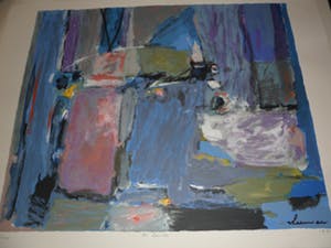 Wil van Leeuwen - Litho, De lente kopen? Bied vanaf 50!