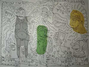 Lucebert - KLEURENETS/AQUATINT “HEDEN MIJN, MORGEN DIJN. kopen? Bied vanaf 222!