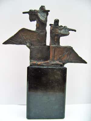 Eric Claus - "twee fluitspelers" verkocht voor € 125!