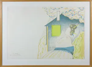 Hannes Postma - Litho, La chinoise - Ingelijst kaufen? Bieten Sie von 1!