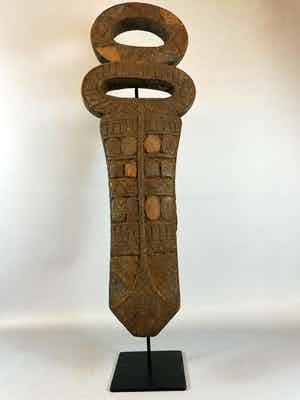 Bobo - 211030 - Rare Tribal Used African Head Bobo Mask - Burkina Faso. verkocht voor € 45!