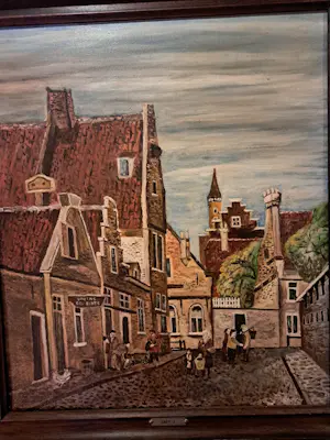 Renaat Saey - "Dorpsgezicht" kopen? Bied vanaf 75!