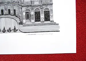 Sees Vlag - "de Koninklijke schouwburg" den Haag. kopen? Bied vanaf 75!