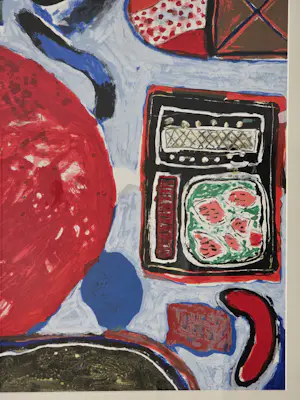 Corneille - Rode Bal - Handgesigneerd - 1990 kopen? Bied vanaf 400!