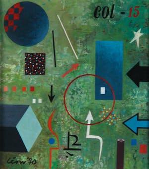 Leon Savelsberg - Gouache op papier, Col 15 kopen? Bied vanaf 60!