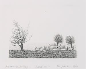 Jan van Winkel - Ets, Horizon kopen? Bied vanaf 10!