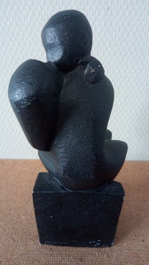 Niet of onleesbaar gesigneerd - ROS Design Parastone Beeldje - Liefdespaar kus - Gesigneerd kopen? Bied vanaf 10!