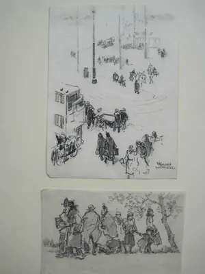 Herman Moerkerk - "Op het plein" en "Aan de Wandel" kopen? Bied vanaf 25!