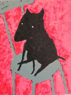 Peter Bastiaanssen - We gaan zo uit, nog even uitrusten. verkocht voor € 45!