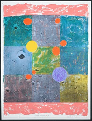 Jelis van Dolderen - Zeefdruk, Luna Colarete II kopen? Bied vanaf 1!