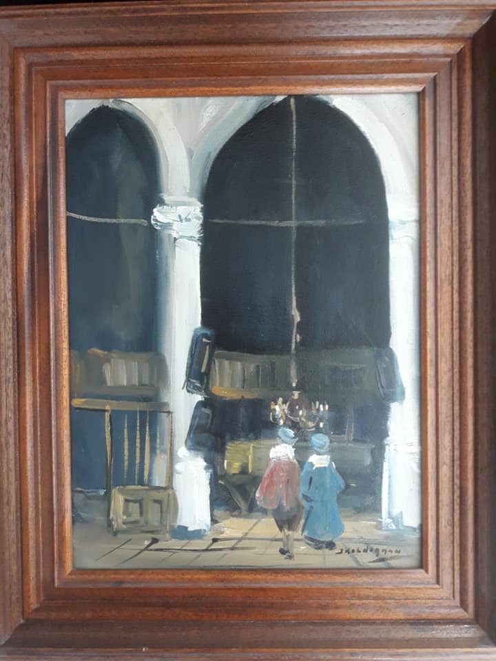 Jan Kelderman - Kerkinterieur Strassbourg (Frankrijk) kopen? Bied vanaf 49!