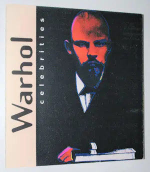 Andy Warhol - Celebrities 1994 - met zeefdruk van Lenin op het omslag kopen? Bied vanaf 75!