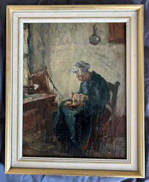 Eduard Frankfort - Aardappels schillen kopen? Bied vanaf 135!