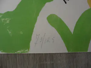 Anton Martineau - Zeefdruk, titel, "Poetry of a dual talent". kopen? Bied vanaf 35!