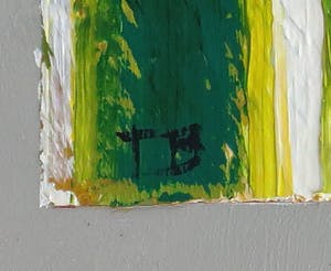 Niet of onleesbaar gesigneerd - Acryl op doek, Landschap (Zeer groot) kopen? Bied vanaf 1!