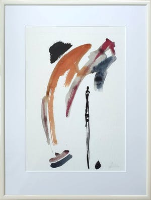 Ad Arma - Aquarel (1991) - Ingelijst kopen? Bied vanaf 165!