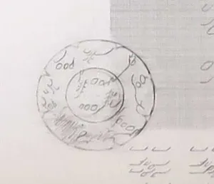 Wim Smits - Bijzondere grote potloodtekening - Lijnenspel en schrift kopen? Bied vanaf 1!