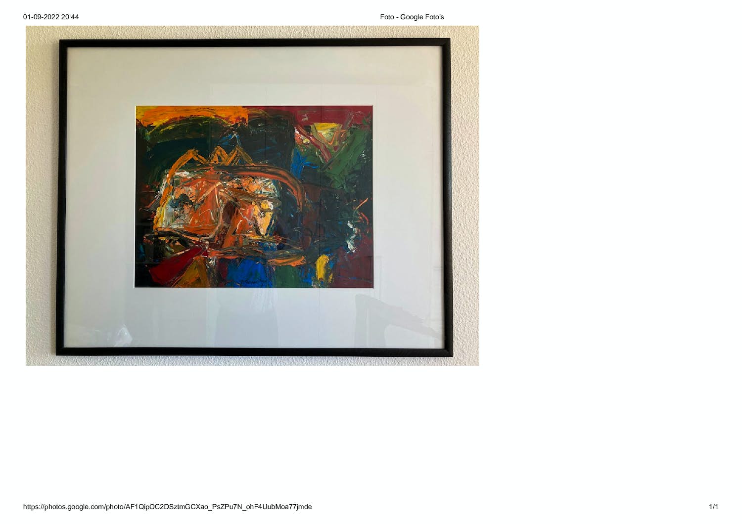 Gerriet Postma - Abstracte verfexplosies en kleurkluwens kopen? Bied vanaf 200!