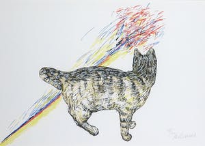 Roger Raveel - Zeefdruk uit Felix Vulgaris - Ingelijst kopen? Bied vanaf 1!