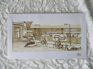 Ari Stolk - Fuut op station Driebergen-Zeist (1987) kopen? Bied vanaf 10!