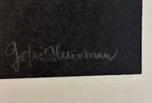 Jopie Huisman - Handgesigneerde zeefdruk broek van een koemelker kopen? Bied vanaf 75!
