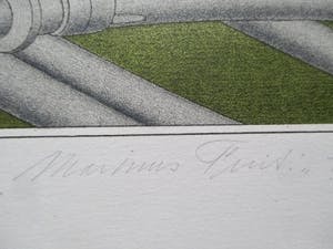 Marinus Fuit - Litho "Slangen in landschap" kopen? Bied vanaf 1!