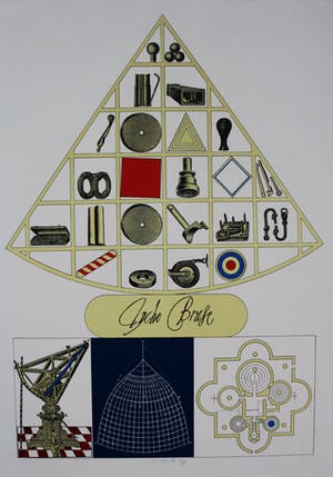 Lucio del Pezzo - Lucio del Pezzo, Tycho Brase, Kleurenlitho kopen? Bied vanaf 45!