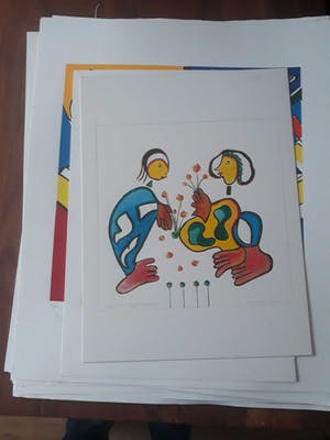 Maartje Wijngaarden - 19 zeefdrukken kopen? Bied vanaf 65!