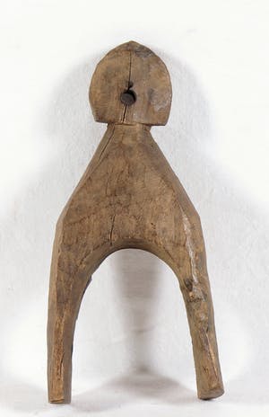 Dogon - Abstract versierd weefgetouw katrol (zonder katrol) kopen? Bied vanaf 1!