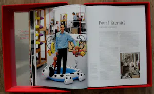 AcheterJeff Koons - Rijkelijk geillustreerd boek in hardcover box - 2007 (gesigneerd!)? Enchérissez de 1750!