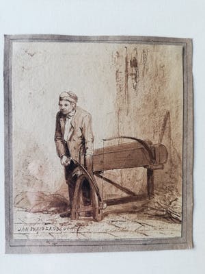 Jan Weissenbruch - Kunstwerk in Oost Indische Inkt kopen? Bied vanaf 105!