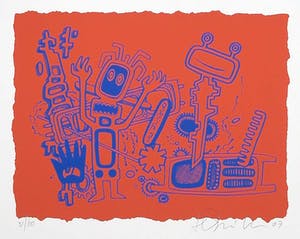 Henk Schiffmacher - Zeefdruk, Zonder titel kopen? Bied vanaf 1!