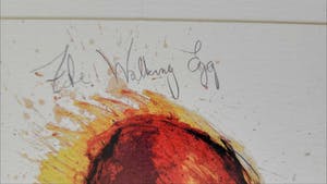 Koen Vanmechelen - The Walking Egg - zeldzaam met tekening kopen? Bied vanaf 650!