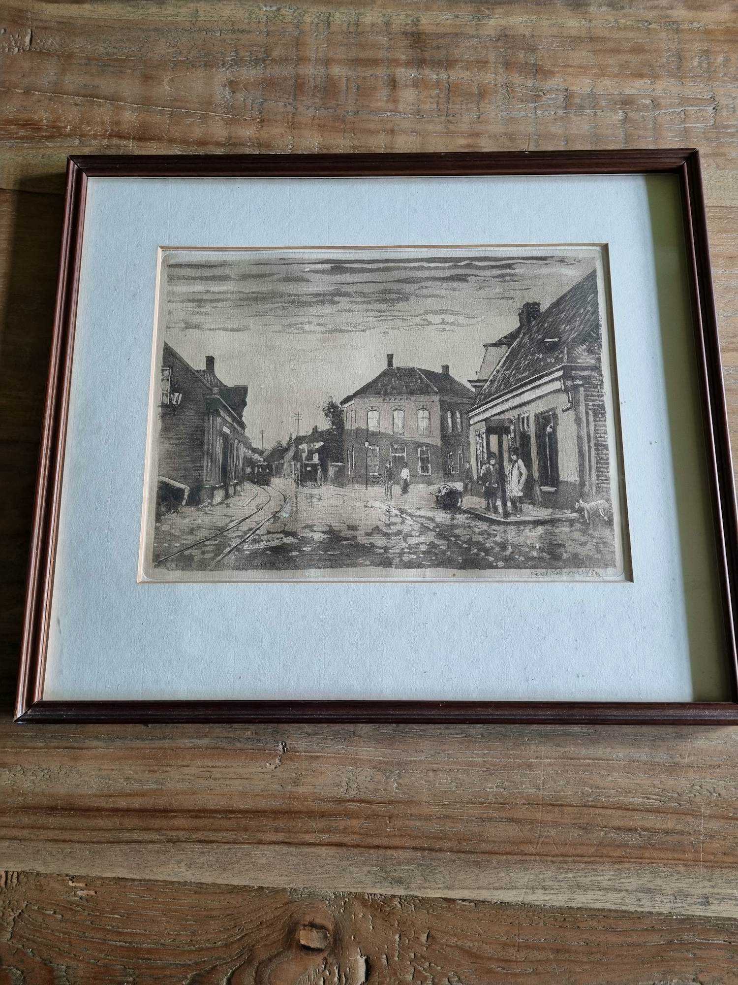 Karel Kok - Hoek Kleine en Grote berg Eindhoven ca 1900 kopen? Bied vanaf 35!