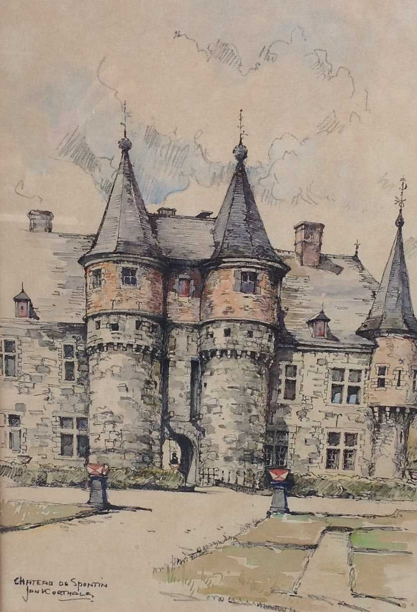 Jan Korthals - Chateau de Spontin verkocht voor € 100!
