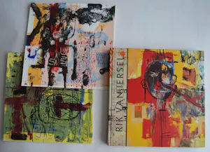 Rik van Iersel - Between seeing and saying. Boek met 2 zeefdrukjes. Oplage 50 ex. kaufen? Bieten Sie von 60!