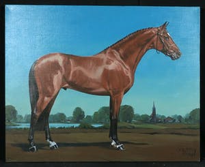 Valentin Bakardjiev - Olieverf op doek, En la Orilla (Groot) kopen? Bied vanaf 150!