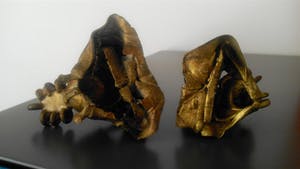 Brons (Onbekend) - West Afrika Twee muzikanten kopen? Bied vanaf 39!